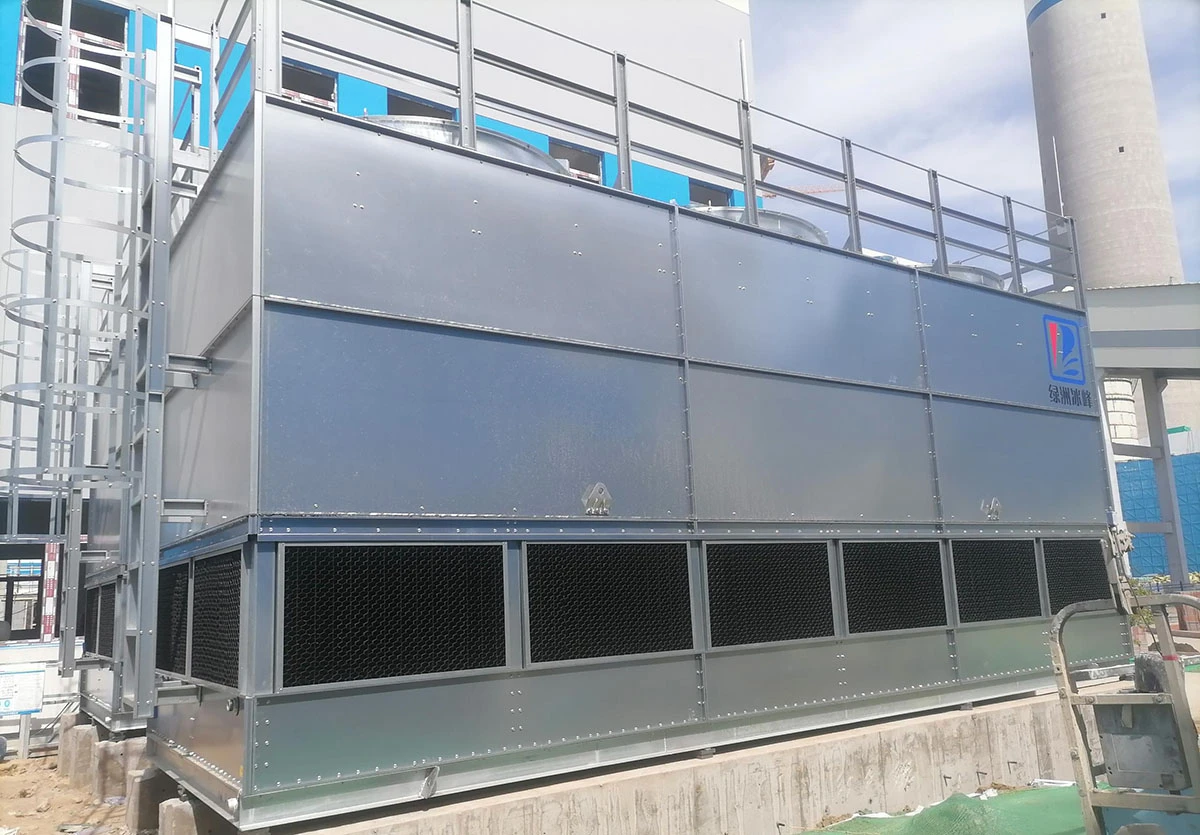 Customer Site Installation of Closed-Circuit Cooling Tower Customer Site Installation of Closed-Circuit Cooling Tower